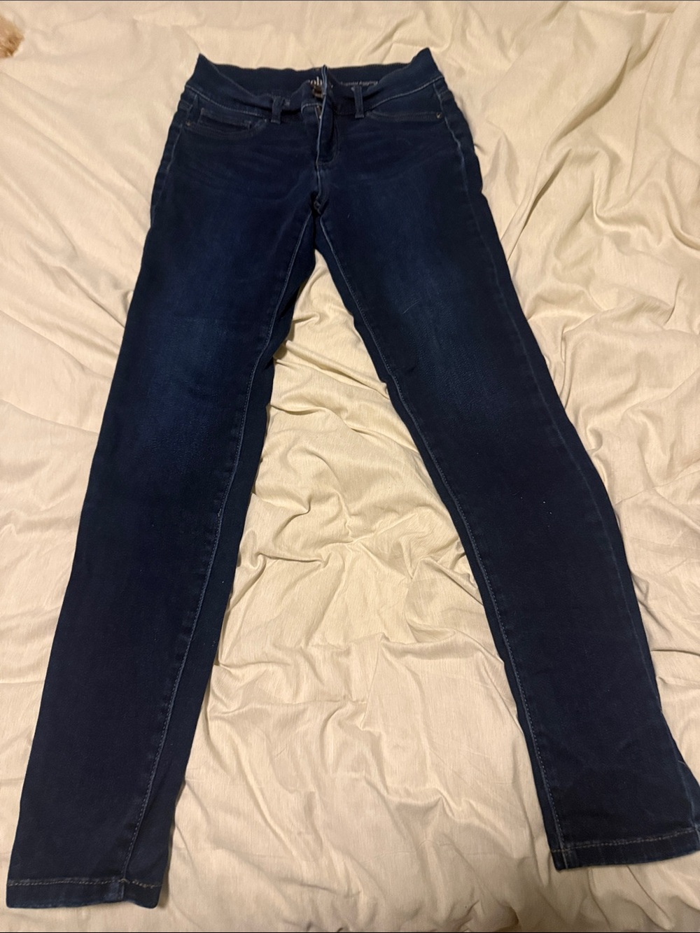 Soho Women’s Dark Blue Stretch Skinny Jeans
